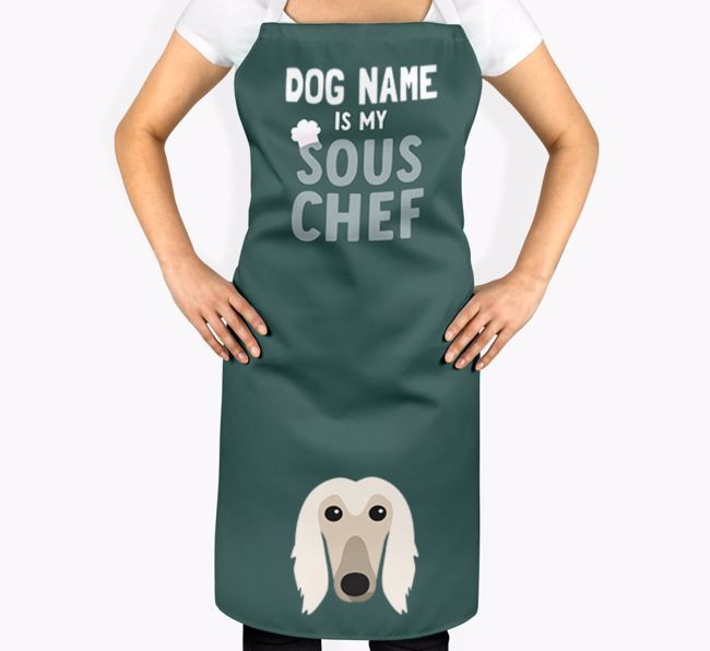 My Sous Chef: Personalized {breedFullName} Apron